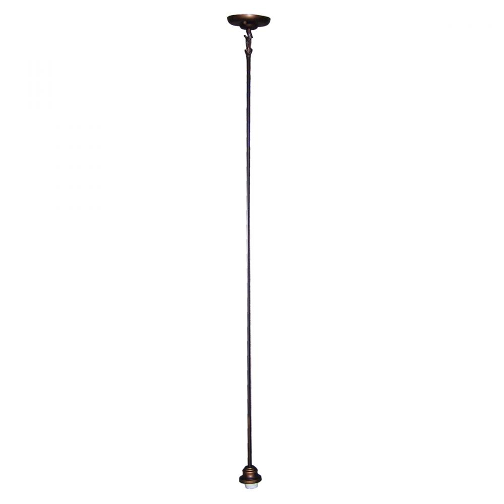 1 Light Pendant No Glass