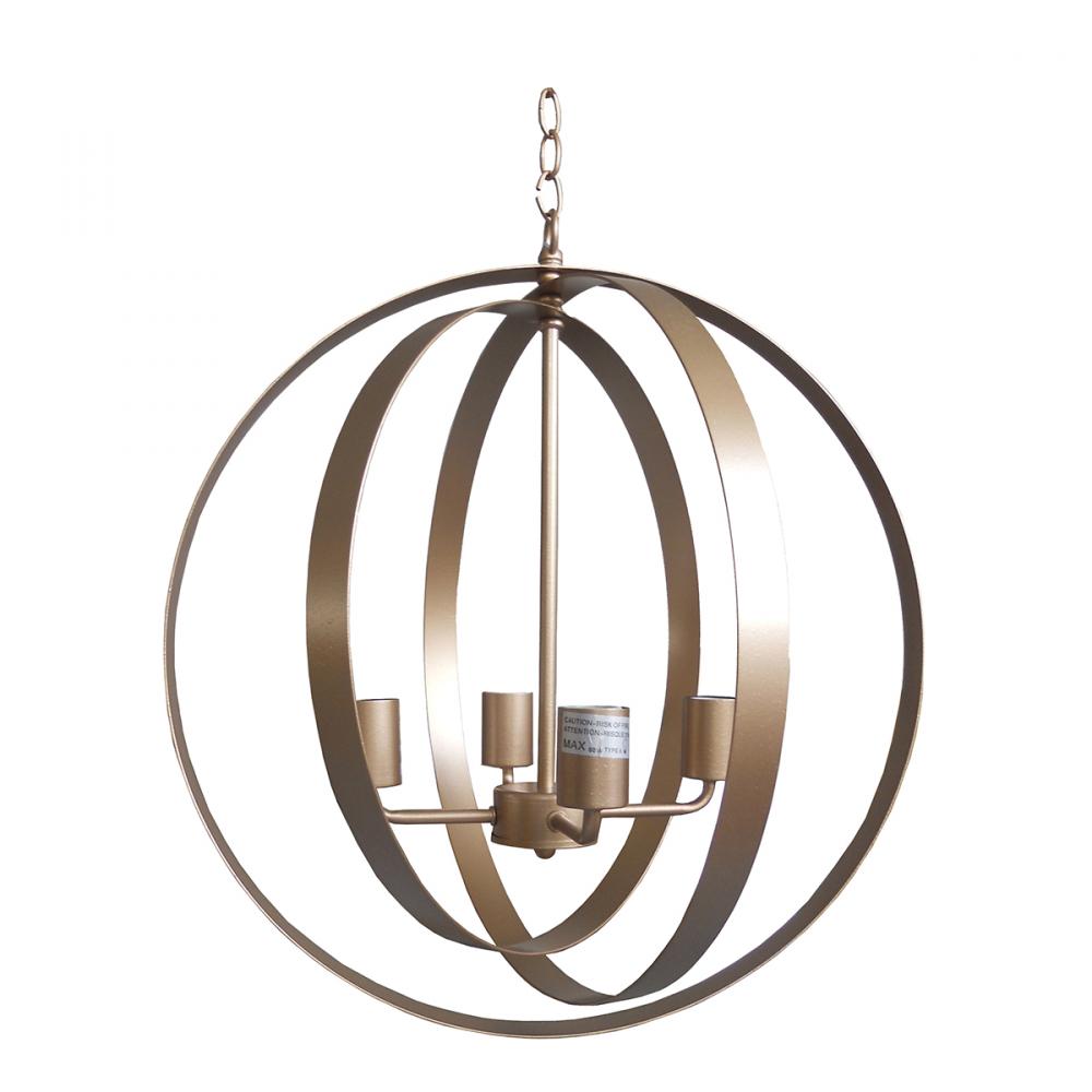 4 Light Chandelier