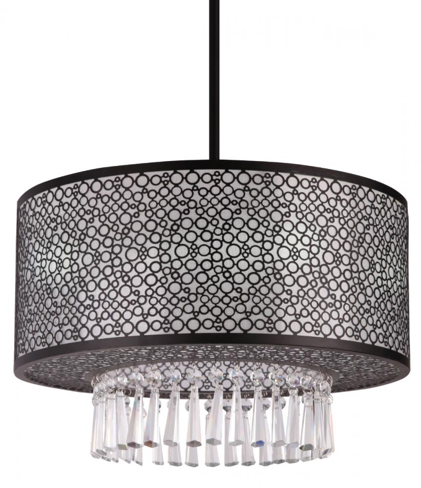 3 Light Chandelier Semi Flush