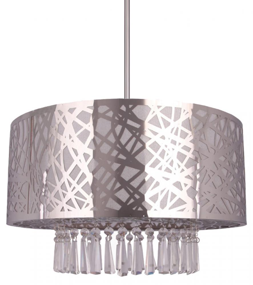 3 Light Chandelier Semi Flush