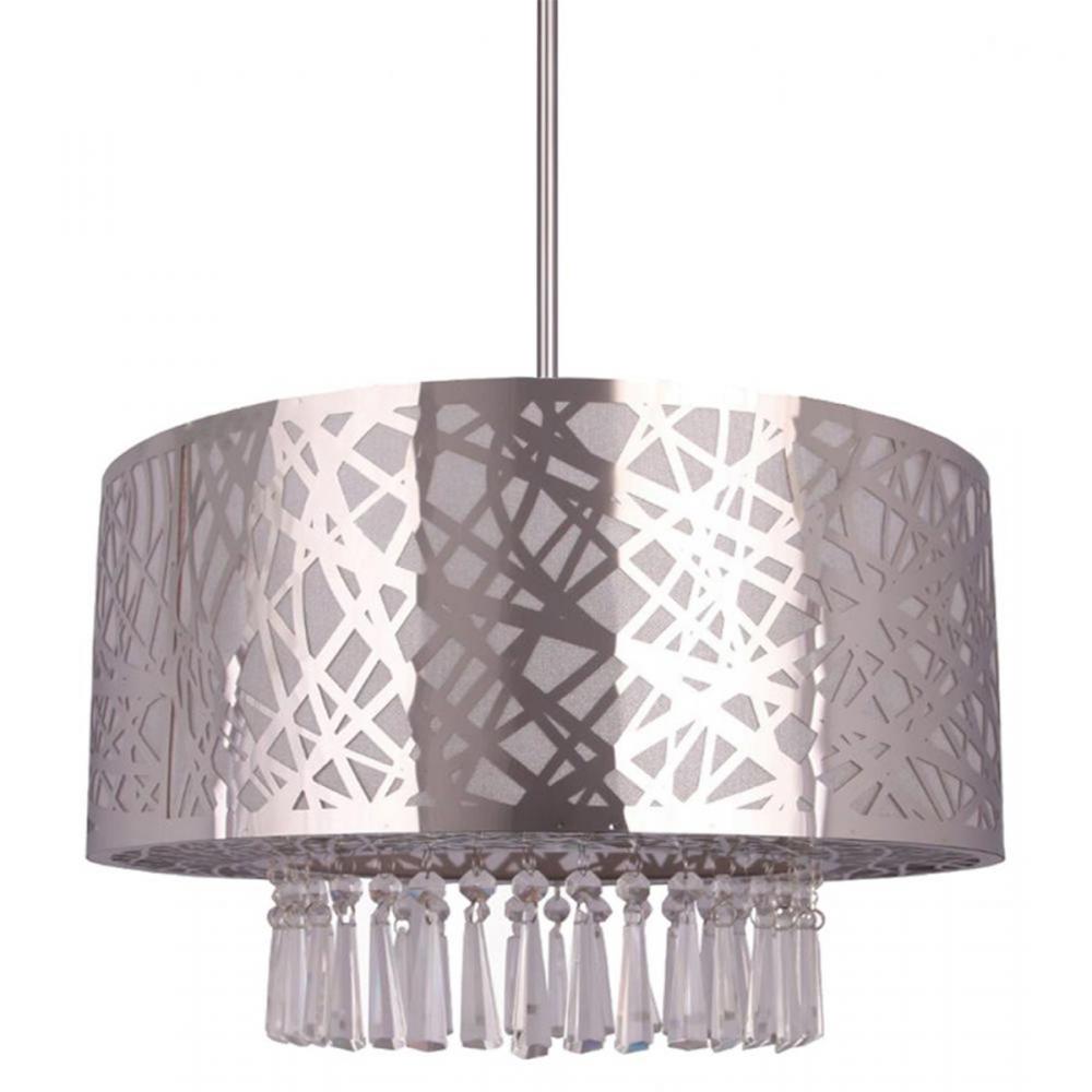 3 Light Chandelier Semi Flush