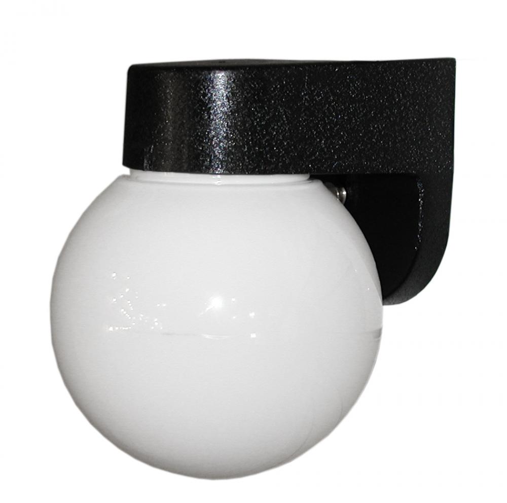 WHITFIELD LIGHTING Luminaire extérieur Whitfield à 1 lumière, style  nautique, noir OWL4400-BK