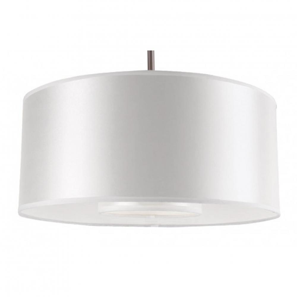 1 Light Pendant Chandelier Drum Shade