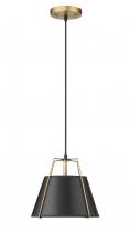 Whitfield SH2019-10BSNG - 1 Light Cone Pendant