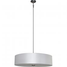 Whitfield SH3007-PWSS - 5 Light Chandelier Drum Shade